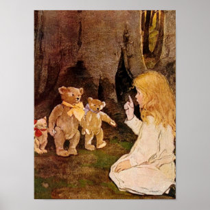 Affiches "Goldilocks and the Three Bears"