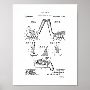 Affiches Golf Club Patent