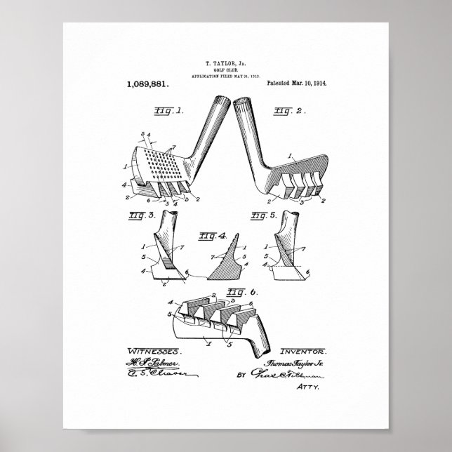 Affiches Golf Club Patent (Devant)