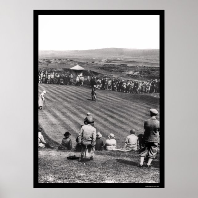 Affiches Golf en Ecosse 1926 (Devant)