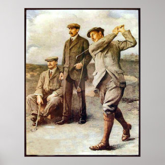 Affiches Golf vintage