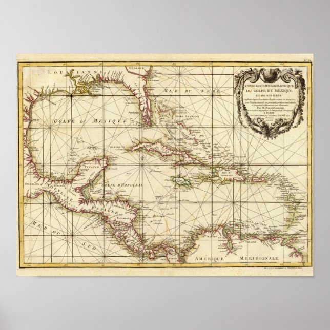 Affiches Golfe du Mexique (Devant)