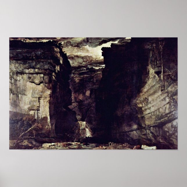 Affiches Gordale Scar Par James Ward (Devant)