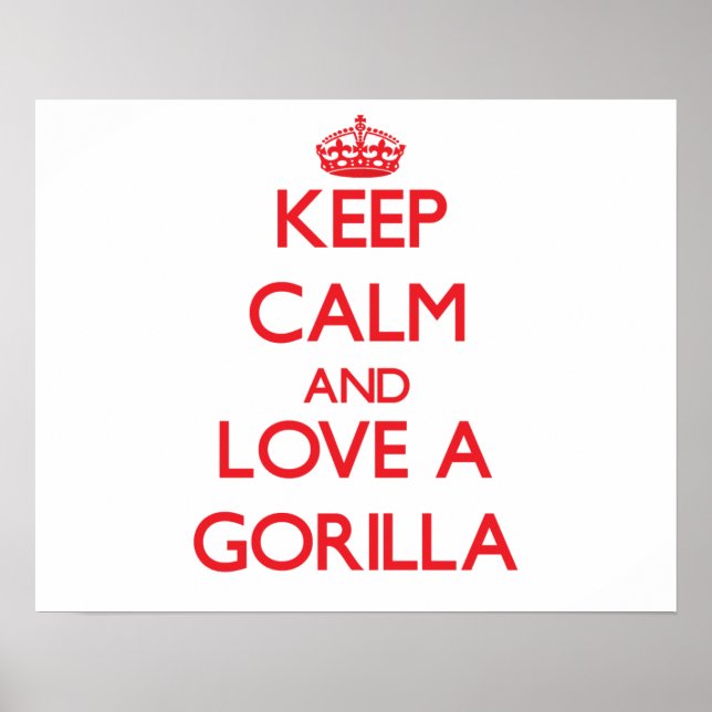 Affiches Gorilla (Devant)
