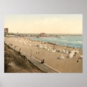 Affiches Gorleston Beach, Norfolk, Angleterre tirage d'arch
