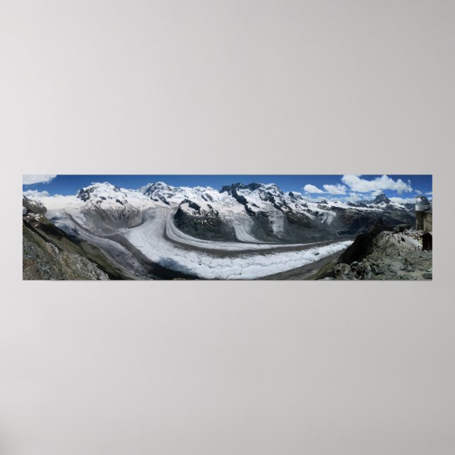 Affiches Gornergrat Zermatt Monte Rosa (Devant)