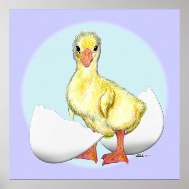 Affiches Gosling : Je viens d'éclos (Devant)