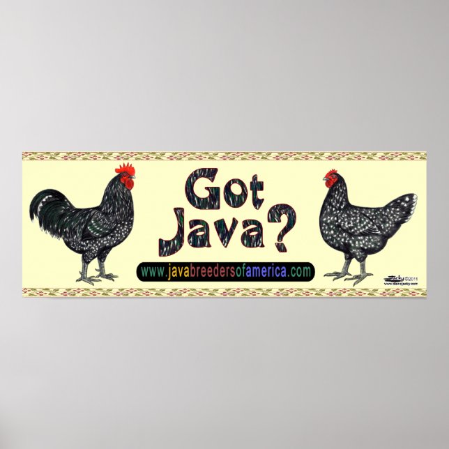 Affiches Got Java? (Devant)