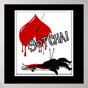 Affiches GOTCHA ! Cupid's Down (Anti-Valentine)