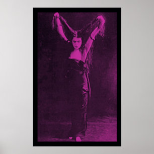Affiches Goth Girl originale Theda Bara