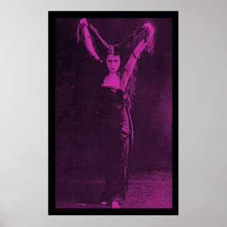 Affiches Goth Girl originale Theda Bara