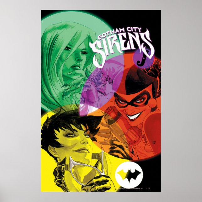 Affiches Gotham City Sirens Cv14 (Devant)