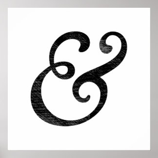 Affiches Goudy Old Style Italique Letterpress Noir