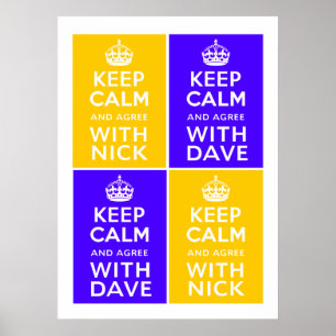 Affiches Gouvernement de coalition ~ Royaume-Uni