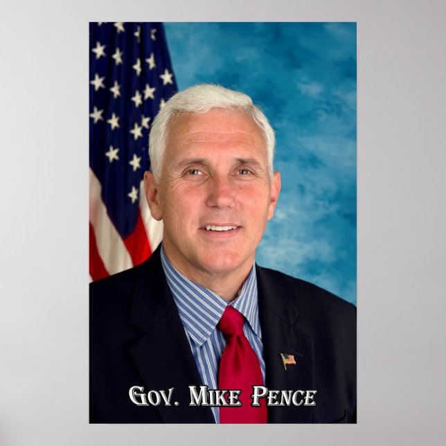 Affiches Gouverneur Mike Pence (Devant)