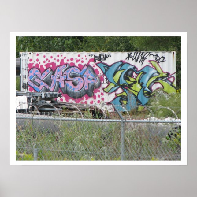 Affiches graffiti (Devant)