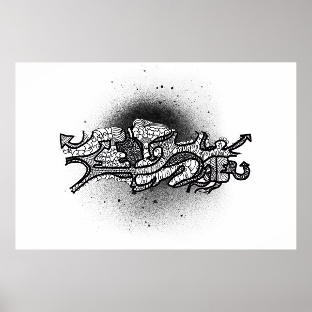 Affiches Graffiti (Devant)