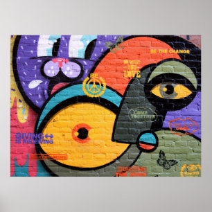 Affiches Graffiti d'Amsterdam