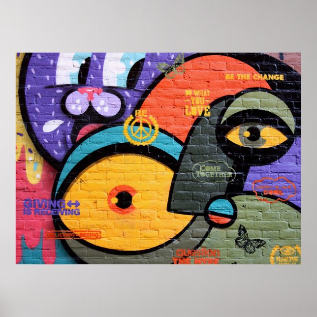 Affiches Graffiti d'Amsterdam (Devant)