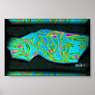 Affiches Graffiti de Nauto