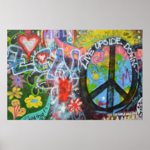 Affiches Graffiti de Prague