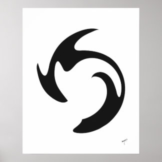 Affiches Graffiti Swirl