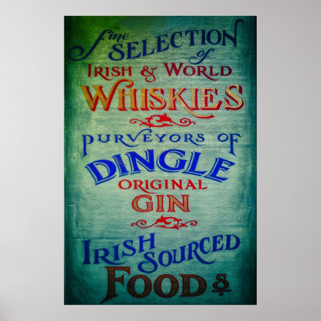 Affiches Graffiti vintage (Devant)