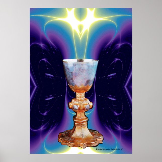 AFFICHES GRAIL / CHALICE DE MASSE SAINTE (Devant)