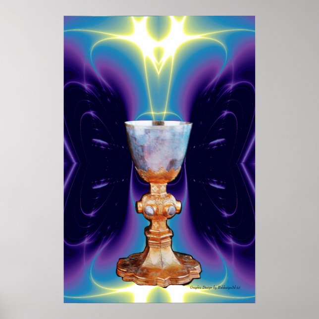 AFFICHES GRAIL / CHALICE DE MASSE SAINTE (Devant)