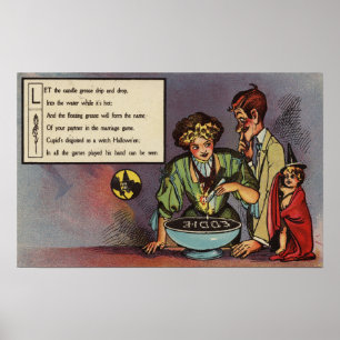 Affiches Graisse de Halloween GreetingCandle