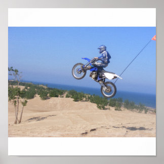 Affiches grand air dirt bike