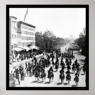Affiches Grand Army Review à Washington, DC 1865