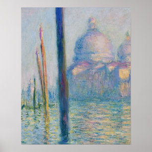 Affiches Grand Canal Monet Venise Italie Peinture classique