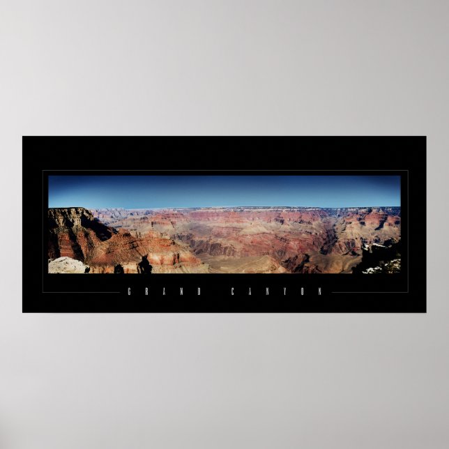 Affiches Grand Canyon Panorama (Devant)