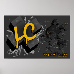 Affiches Grand croquis de LC LazyComics