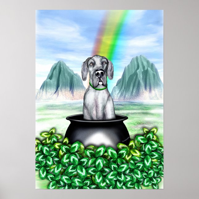 Affiches Grand Dane Blue UC Pot O Gold (Devant)