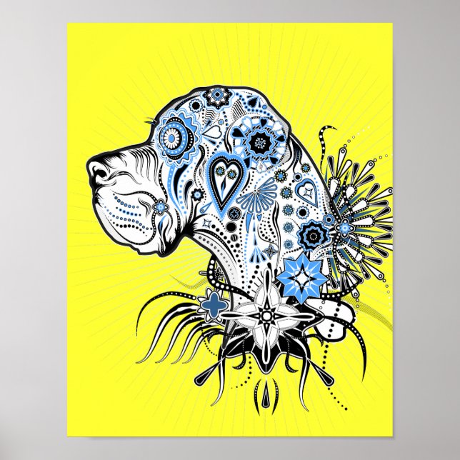 Affiches Grand Danois (Devant)