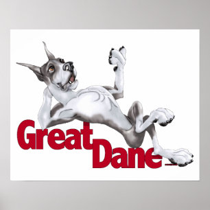 Affiches Grand Danse Posé À L'Arrière