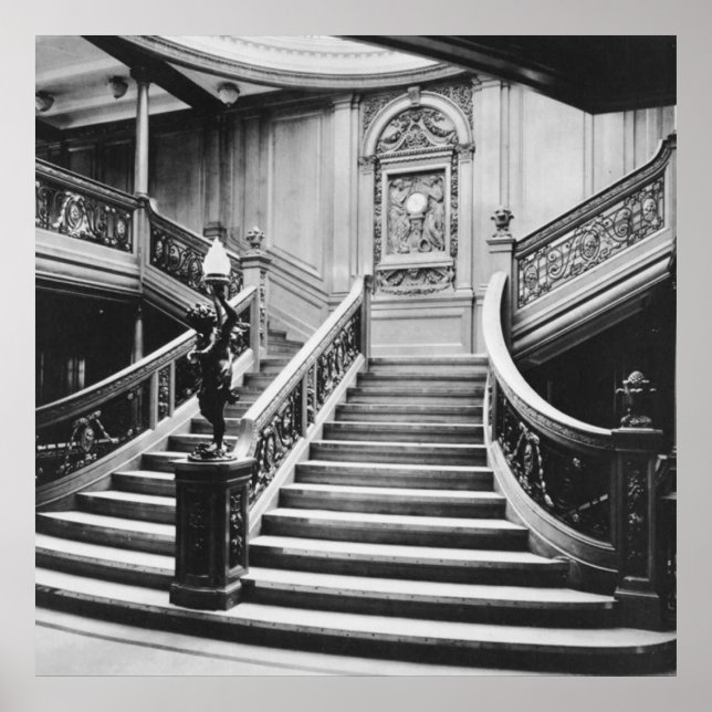 Affiches Grand Escalier Titanic (Devant)