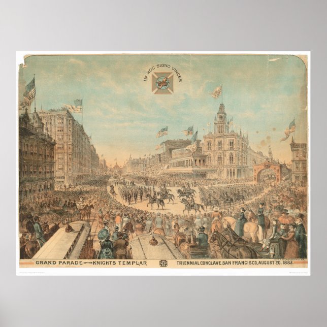 Affiches Grand Parade des Templiers (1294A) (Devant)