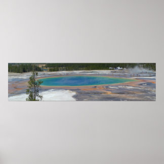 Affiches Grand Prismatic Spring Parc national de Yellowston