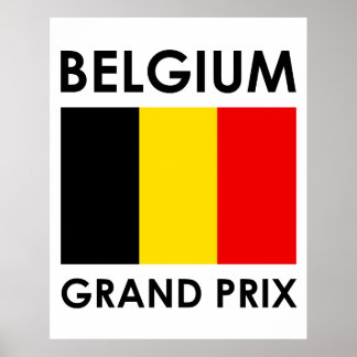 Affiches Grand Prix de Belgique