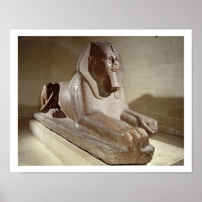 Affiches Grand Sphinx, de Tanis (granit) (Devant)