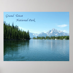 Affiches Grand Teton, États-Unis, Wyoming National Park