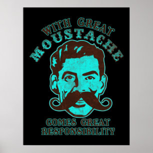 Affiches Grande copie de moustache