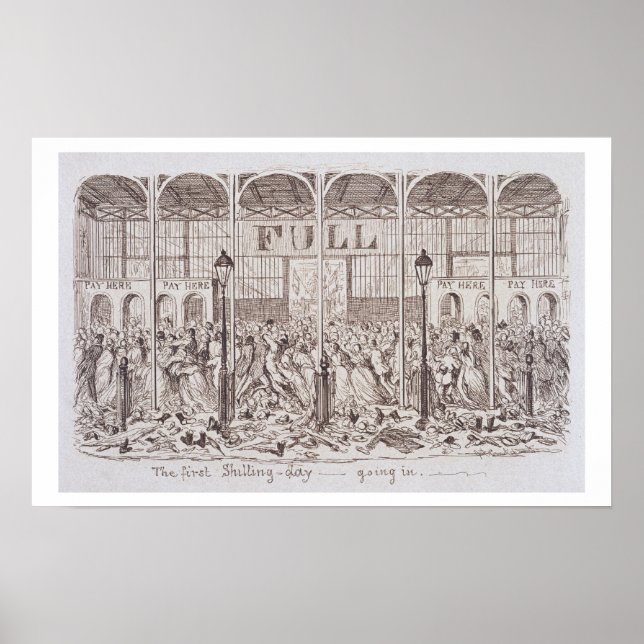 Affiches Grande exposition de Mayhew en 1851 : Le premier s (Devant)