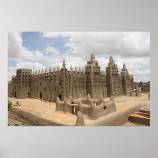 Affiches Grande Mosquée de Djenne