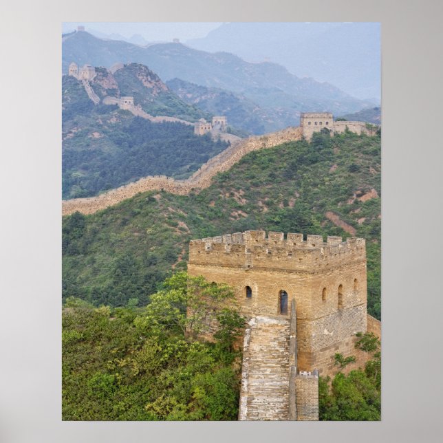 Affiches Grande Muraille de Chine à Jinshanling, Chine. 2 (Devant)