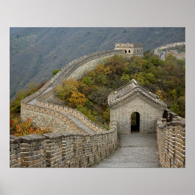 Affiches Grande Muraille de Chine à Mutianyu (Devant)