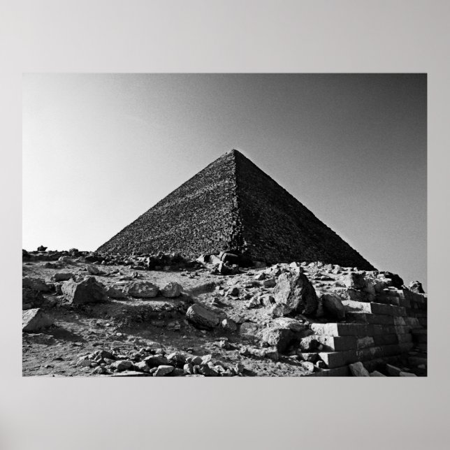 Affiches Grande Pyramide de Gizeh Khoufou (Devant)